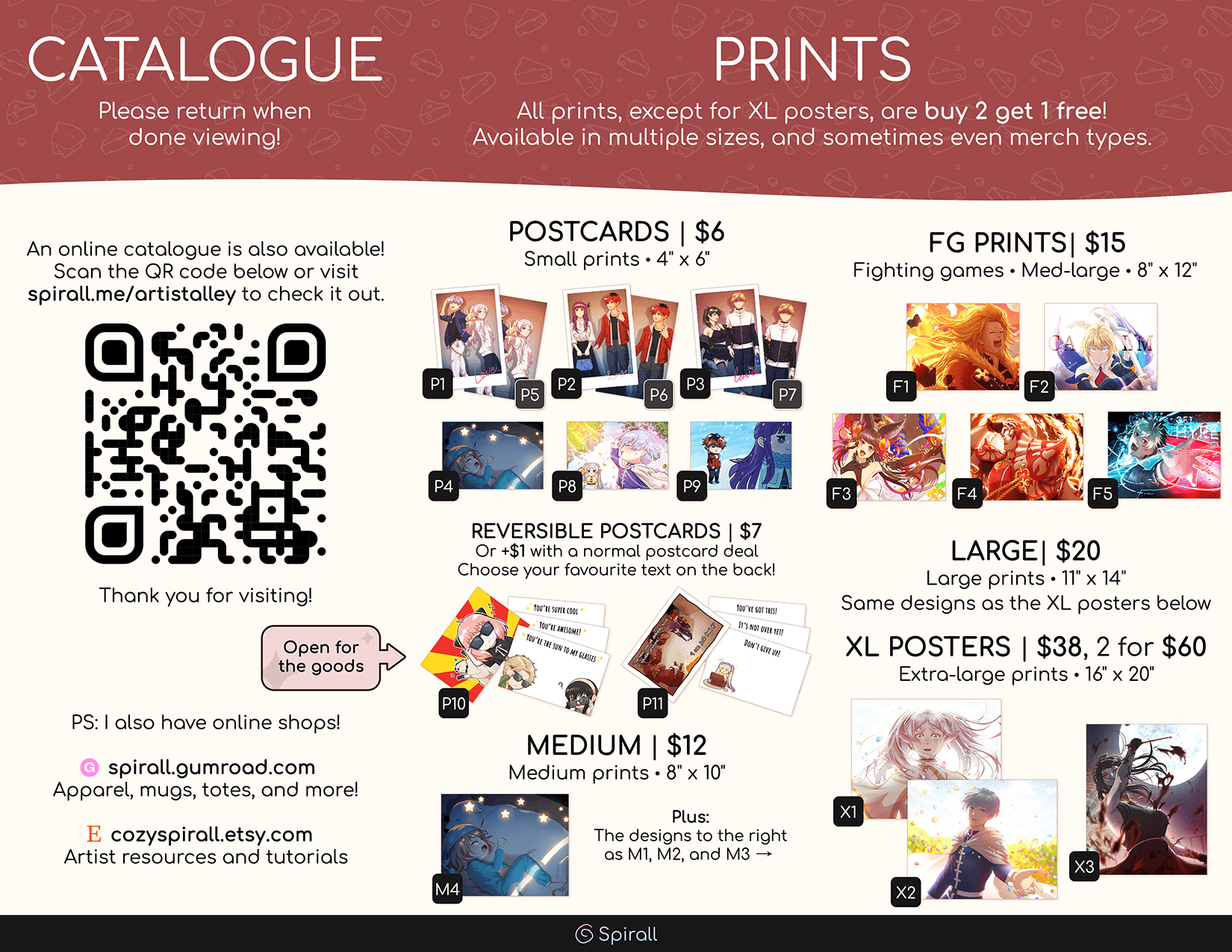 Anime North 2024 Brochure (Front side)