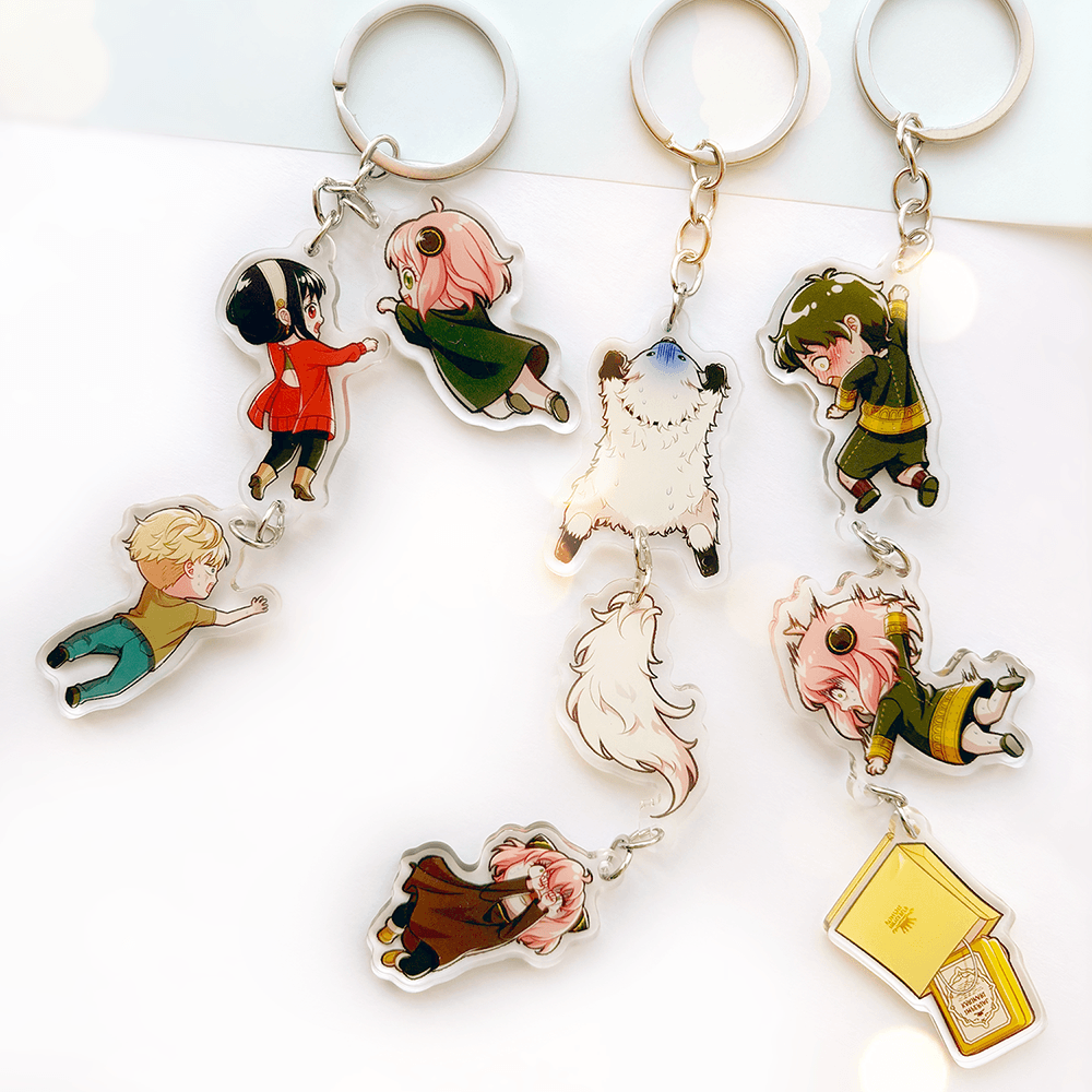 Connected Keychains